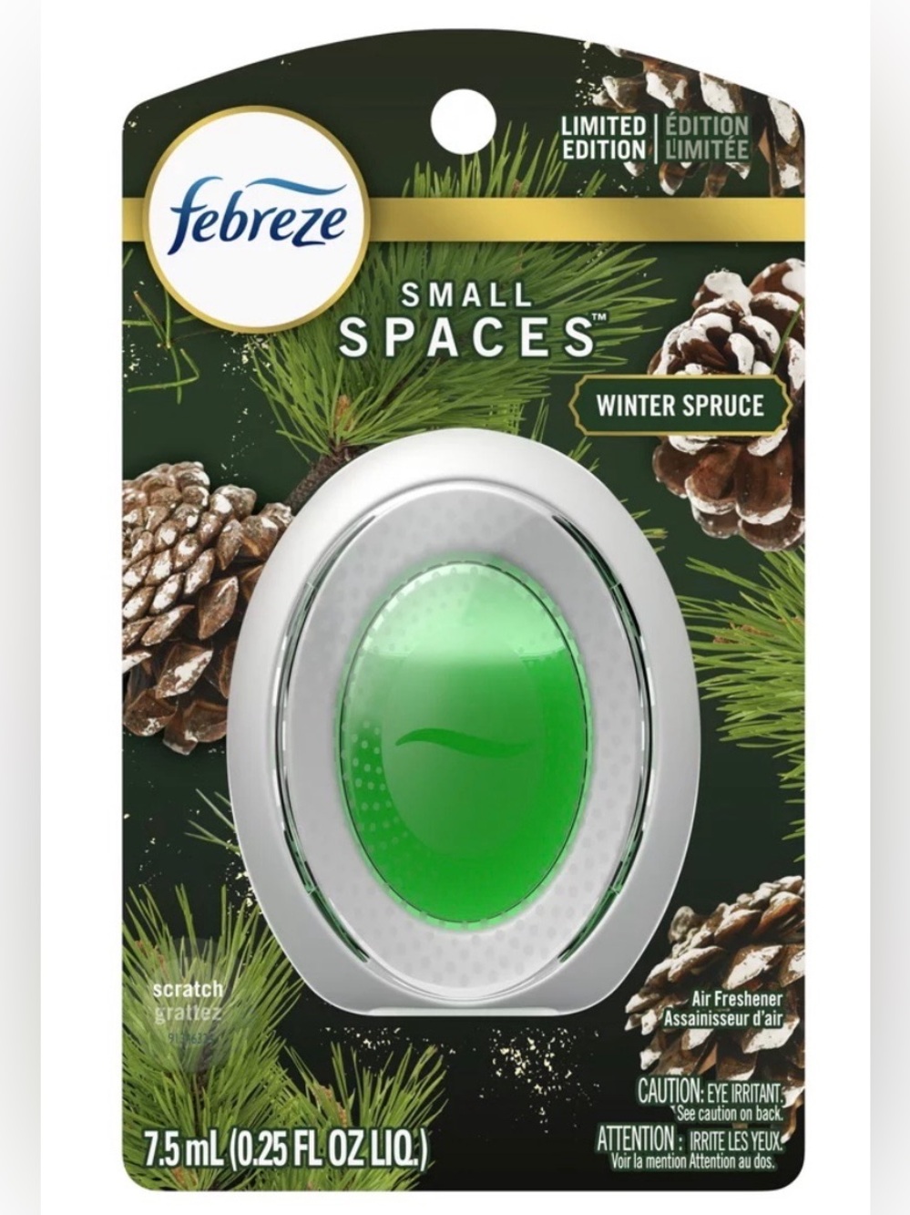 🌶️$8🌶️ NEW FEBREZE Air Freshener Small Spaces, 1 Count, Winter Spruce